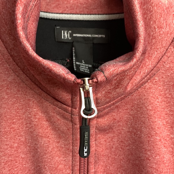 INC International Concept warm up jacket Large - Picture 2 of 6